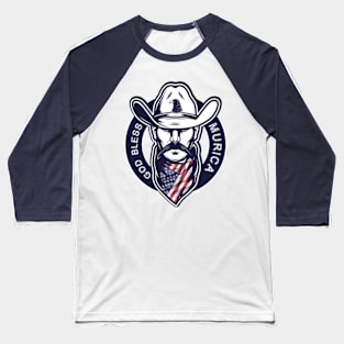 Independence Day USA - Murica Baseball T-Shirt